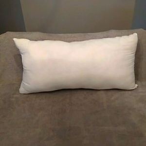 Urban outfitters lumbar pillow insert. 12"x27"